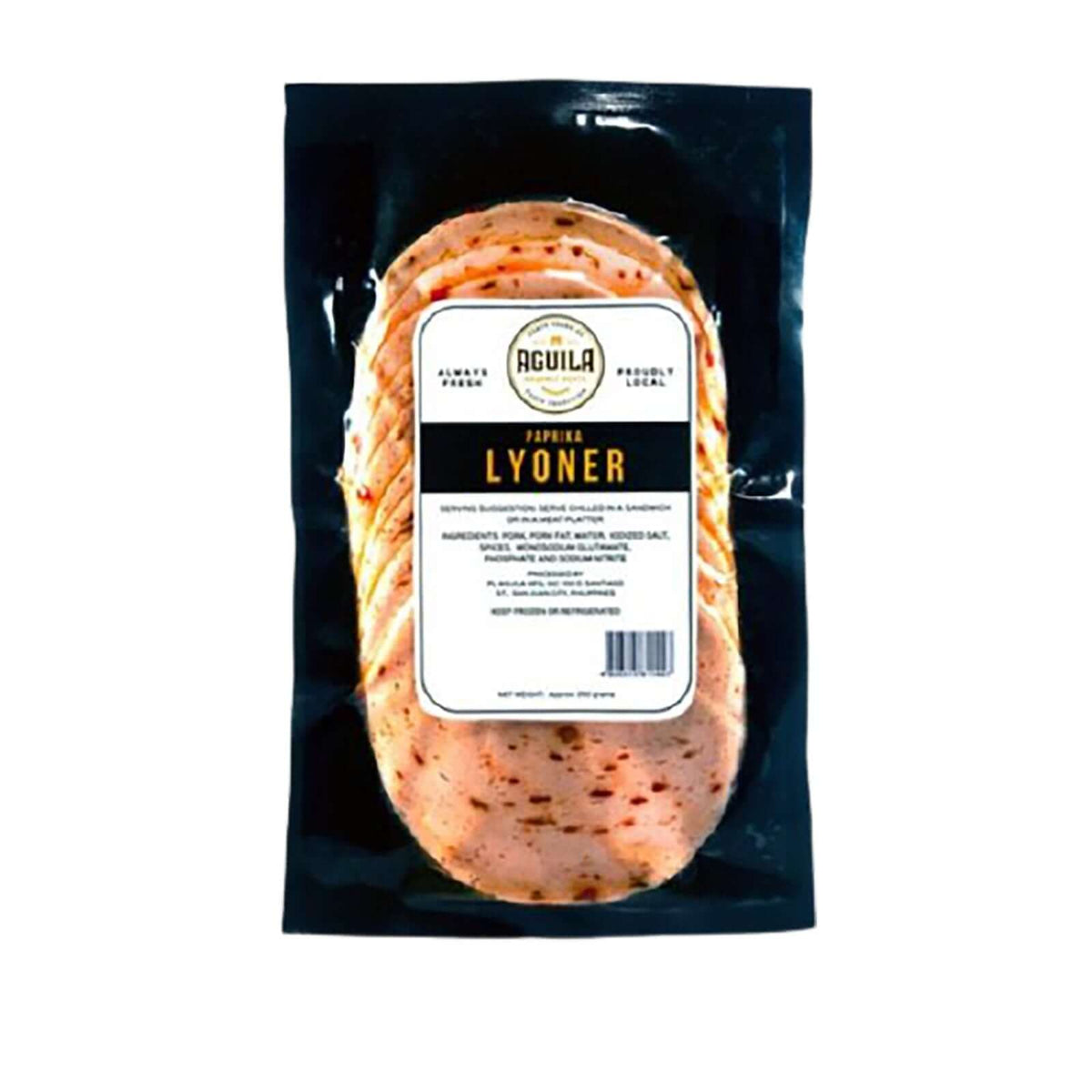 Paprika Lyoner 250g 1 Palengke Delivery Online Safe Select PH