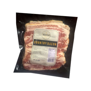Country Style Bacon 250g - Aguila (pack) Aguila Deli Fresh Next-Day Online Palengke Aguila Delivery in Metro Manila, Philippines by Safe Select