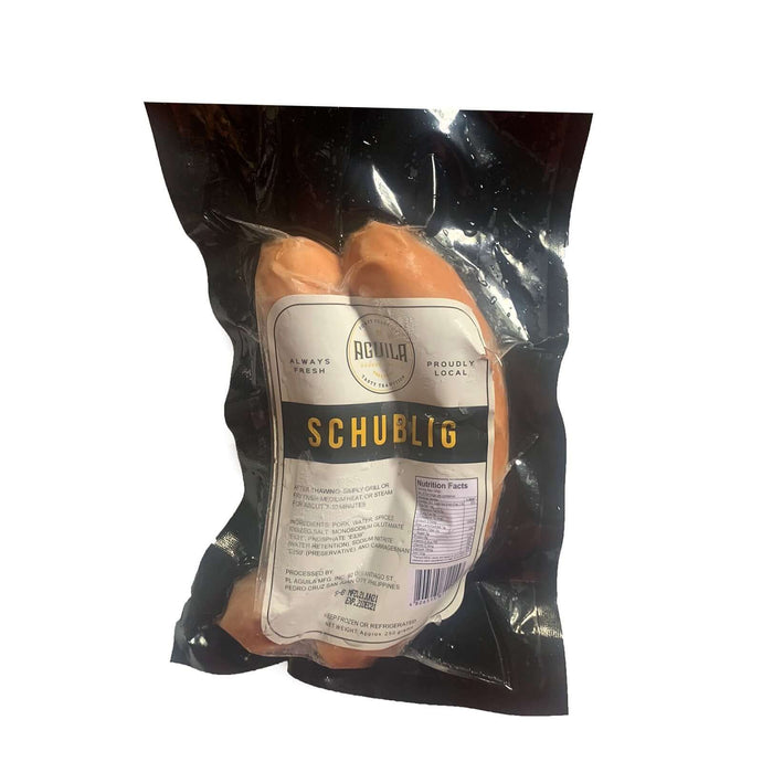 Schublig Sausage 250g - Aguila (pack) Aguila Deli Fresh Next-Day Online Palengke Aguila Delivery in Metro Manila, Philippines by Safe Select